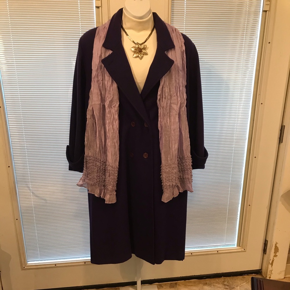 Stephane Mathews - Lazarus Wool Coat -Db. Breasted - image 1